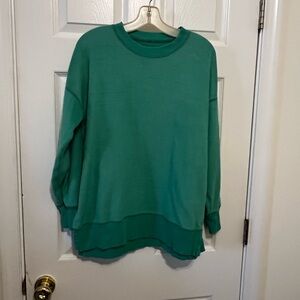Aerie Green Crew Neck Sweater